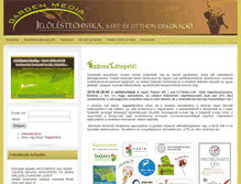 Tablet Screenshot of gardenmedia.hu